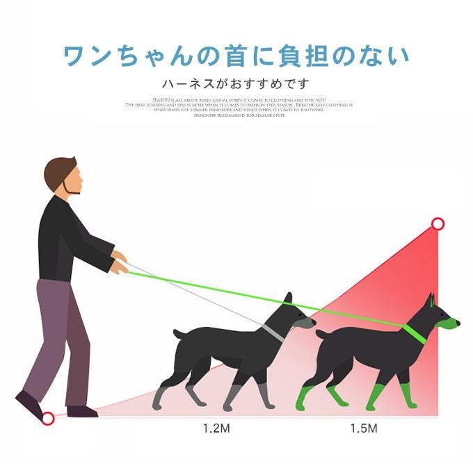 犬ウェアハーネス リードセット ネコ ワンちゃん 大人気 上品 全サイズ リードメッシュハーネス 愛犬 反射板 散歩 安心 マジックテープ