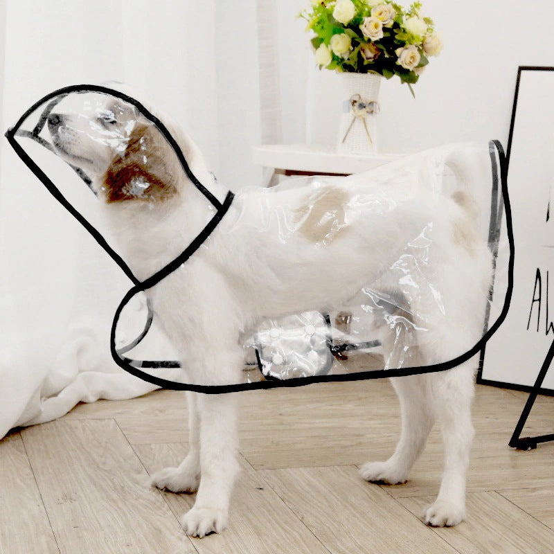 人気ペット用品 犬 マッキントッシュ 小型犬 中型犬 新品 透明 ペット マッキントッシュ