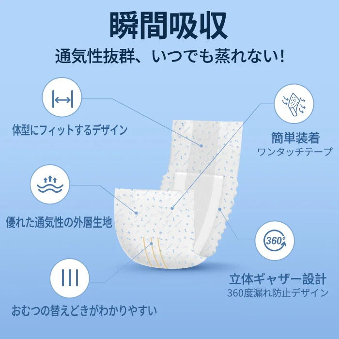 <a href="https://www.qoo10.jp/gmkt.inc/Search/brand.aspx?brandno=109151" target="_blank" class="title_brand" id="btn_brand" title="Honeycare">Honeycare</a>ペットの紙おむつ 男の子用 50枚入り 犬用 オムツ マナーウェア 犬用 高齢犬用 紙オムツ 犬 紙おむつ 旅行・介護・トレーニング対応 SSS/SS/S/M/Lサイズ選べる 使い捨て 清潔・快適設計