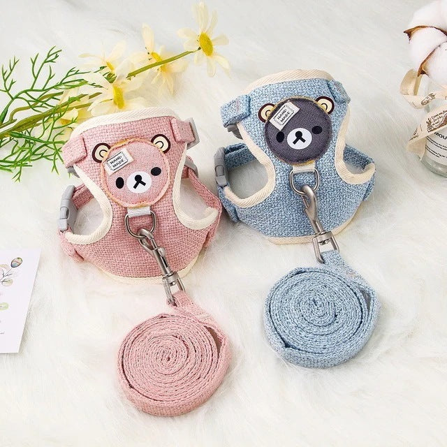 ペット 韓国 軽量 犬用猫用 ドッグリード 小中型犬 ペット服+ペットバッグ