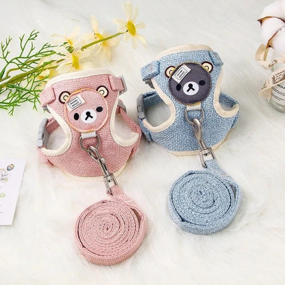 ペット 韓国 軽量 犬用猫用 ドッグリード 小中型犬 ペット服+ペットバッグ
