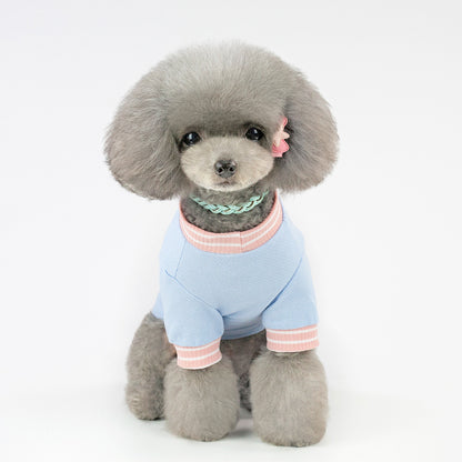 猫 犬 洋服 犬服 ペット服 大中小型犬 ペット用品 犬/猫用 犬の服 ペットウエア 小型犬 中型犬 通気 可愛い ドッグウェア トレーナー 犬 服 ワンピース サロペット ビションフリーゼ 犬猫服