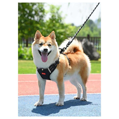 本日限定 2枚購入で150円OFF リード 犬用 ドッグ用品 ハーネス 大型犬 ハンドル付き 防衝撃 小型犬 犬 ハーネスベルト ハーネス 中型犬 ペット 出かけ用 抜けない 散歩 カジ 新品追加