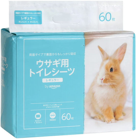 by Amazon ウサギ用トイレシーツ 両面吸収 60枚