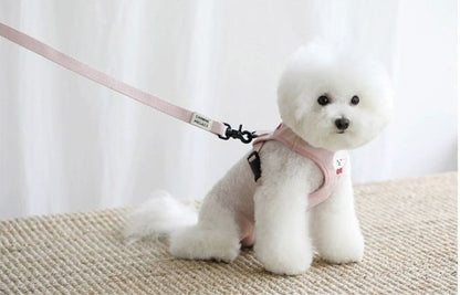 新しい犬の牽引紐のベスト式の子犬の背もたれのテディ犬のペットの胸の背もたれは犬の牽引紐を散歩します メガ割ワンピースパンツトートバッグ