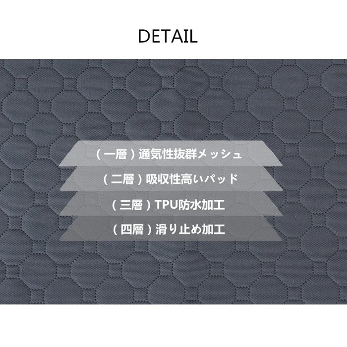 トイレマット トイレシート 洗える 犬 猫 防水 小型 中型　速乾 防水シート おしっこシート 速乾