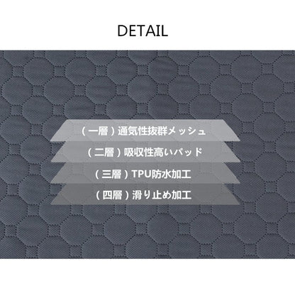 トイレマット トイレシート 洗える 犬 猫 防水 小型 中型　速乾 防水シート おしっこシート 速乾