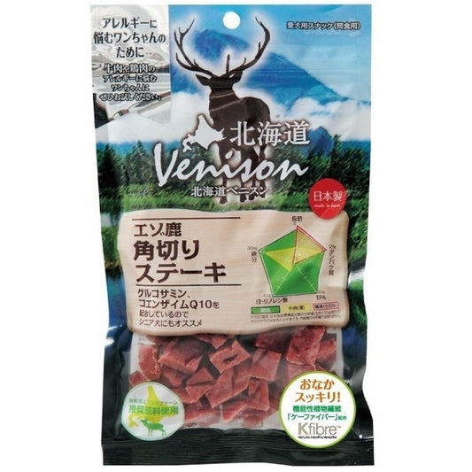 <a href="https://www.qoo10.jp/gmkt.inc/Search/brand.aspx?brandno=104808" target="_blank" class="title_brand" id="btn_brand" title="アスク">アスク</a>ベニスンエゾ鹿角切りステーキ130G