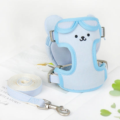 軽量 お散歩 おしゃれ 簡単装着 胴輪 ネコ用ハーネス お出かけ ペットハーネス シンプル 犬用 小型犬 中型犬 リード 2点セット リーシュ 88 ペット用品 ハーネスリードセット 猫用 犬 犬用ハ
