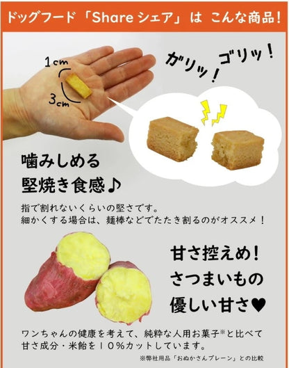 <a href="https://www.qoo10.jp/gmkt.inc/Search/brand.aspx?brandno=126891" target="_blank" class="title_brand" id="btn_brand" title="Takachiho Muratabi">Takachiho Muratabi</a>ドッグフード 無添加 国産 米粉 低アレルゲン おやつ 全犬種対応 シェア 愛犬と一緒に食べられる ヒューマングレード グルテンフリー 健康志向 シニア犬・子犬にも