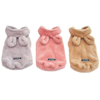 大人の魅力 犬服 ペットウェア 犬の服 厚手 パーカー ペット服 ドッグウェア ペット用品 可愛い 暖かい 秋冬春 裏ボア 防寒 モコモコ ふわふわ 散歩