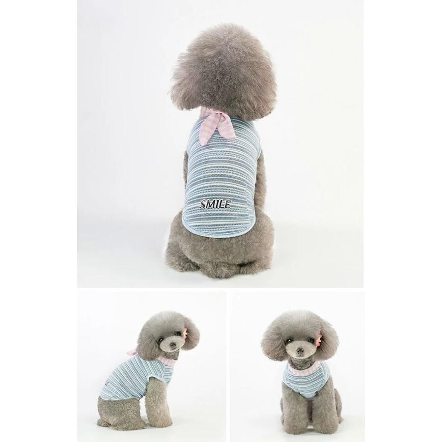 新商品プロモーション，数量限定 犬 猫 服 ウェア ペット ドッグ ドッグウェア スカーフ バンダナ ボーダー 小型犬 中型犬 タンクトップ犬 猫