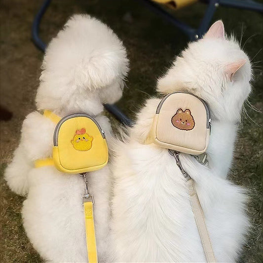 犬用 リーシュ 猫用 シンプル ペットハーネス ネコ用ハーネス 胴輪 小型犬 2点セット リード ハーネス 犬 軽量 お散歩 おしゃれ お出かけ 5 中型犬 簡単装着 ハーネスリードセット ペット用品