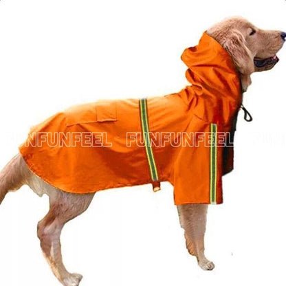 犬 レインコート ポンチョ 中型犬 小型犬 大型犬 かわいい ペット 雨具 防水 軽量 反射板付き ドッグレインコート