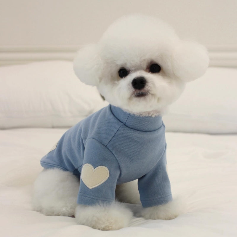 春夏新作 犬服 ペット服 犬 洋服 ペット 犬用品 小中型犬 春秋セーター犬猫ペット愛刺繍暖かい服