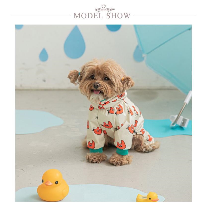 犬 レインコート 着せやすい 小型犬 中型犬 大型犬 犬用レインコート 犬服 レインウェア 韓国風 柄 ドッグウェア 撥水 防水 雨具 かっぱ