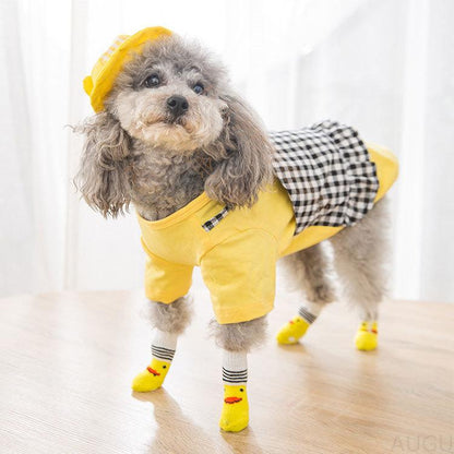 新品 大人気 ドッグソックス 犬用靴下 8枚入り 滑り止め 通気性 伸縮性 肉球保護 舐め防止 ケガ予防 おしゃれ 介護 室内 室外 お出かけ 小中大型 ペット