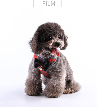 【3日以内に出荷】ハーネス 犬 リード付 ペット ソフトハーネス 胴輪 メッシュ素材 ベスト 小型犬 中型犬 大 ペット