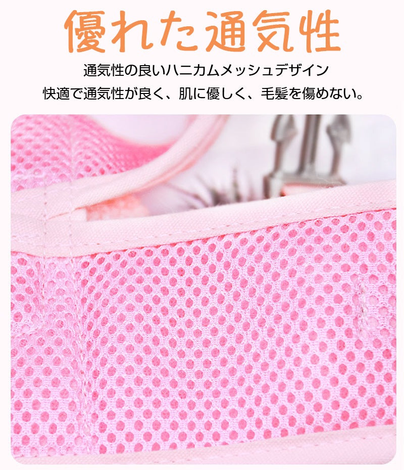 可愛い犬服のポコウサギのぬいぐるみ犬服 カラー3色 犬服 ハーネス 一体型 リード ハーネス調整可能 着やすい 散歩 子犬 猫用ペット用品 小動物用 落ちない 安全素材で作り お散歩