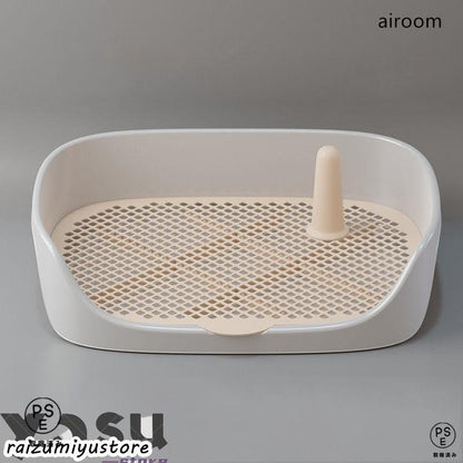 犬 トイレトレー 犬 トイレ ワイド 保護掃除が簡単 ペットトイレ トレーニングトイレ 新入庫 メッシュトレ メッシュトレー 犬トイレトレー 柱付き 訓練しやすい 飛び散