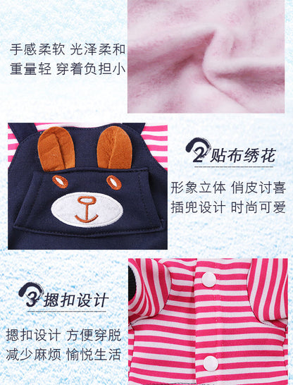 ペットウェ 犬服 秋冬四足厚手ペット犬猫服秋冬服用品