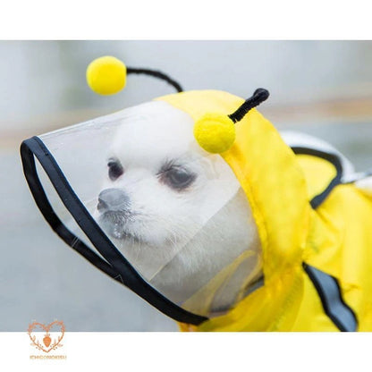 犬 雨の日 散歩 レインコート 春 夏 雨具 雨着 ペット用 つなぎ カッパ ポンチョ 犬服 レイングッズ 旅行 お出かけ 梅雨対策 小型犬 中型犬XS-7XL サイズ追加