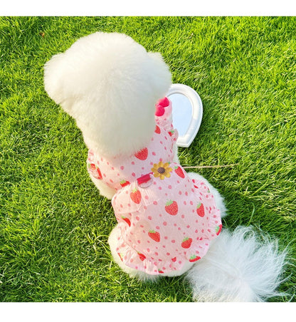 [犬 服]犬 洋服 ins人気商品 夏のペットの犬の服軽量で通気性の抗脱毛猫