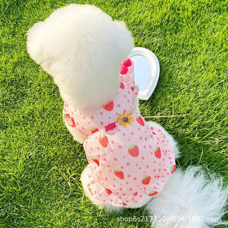 [犬 服]犬 洋服 ins人気商品 夏のペットの犬の服軽量で通気性の抗脱毛猫