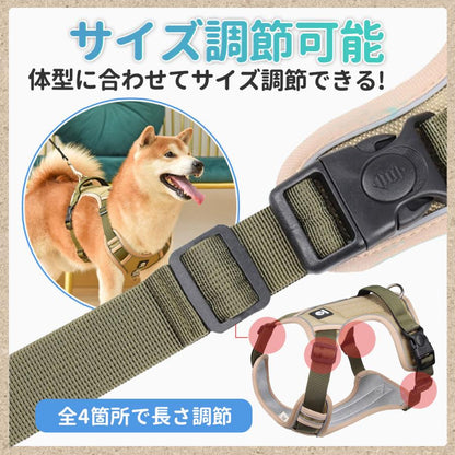 胴輪 おしゃれ 犬用 犬 首輪 ハーネス 簡単装着 小型犬 大型犬 中型犬 脱げない