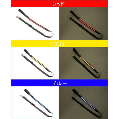 今月最大のプロモーション 迅速な配送 リード 中型犬 安全対策 首輪 ペット用品 光る 小型犬 ドッグ LED 犬 首輪 長さ調整 散歩 出かけ カラバリ豊富リード 中型犬