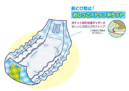 Pone P.one 通販用 男の子のためのマナーおむつ おしっこ用 ビッグパック 超小型犬 45枚入×2個 (ケース販売)