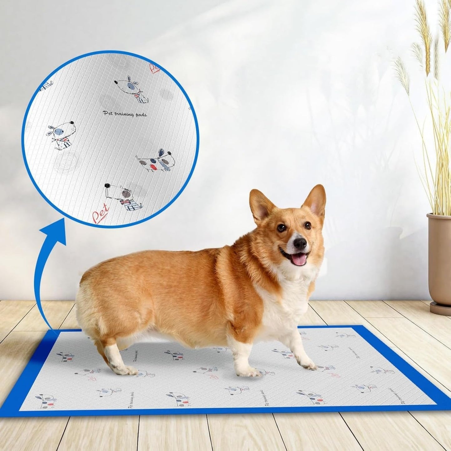 IDOLYFAN ペットシーツ 犬用 猫用 60×90cm 20枚入り 5層中厚手 防漏 超吸収 消臭 トイレトレーニング 中型・大型犬 うさぎ/ハムスター対応 屋内/介護/旅行用