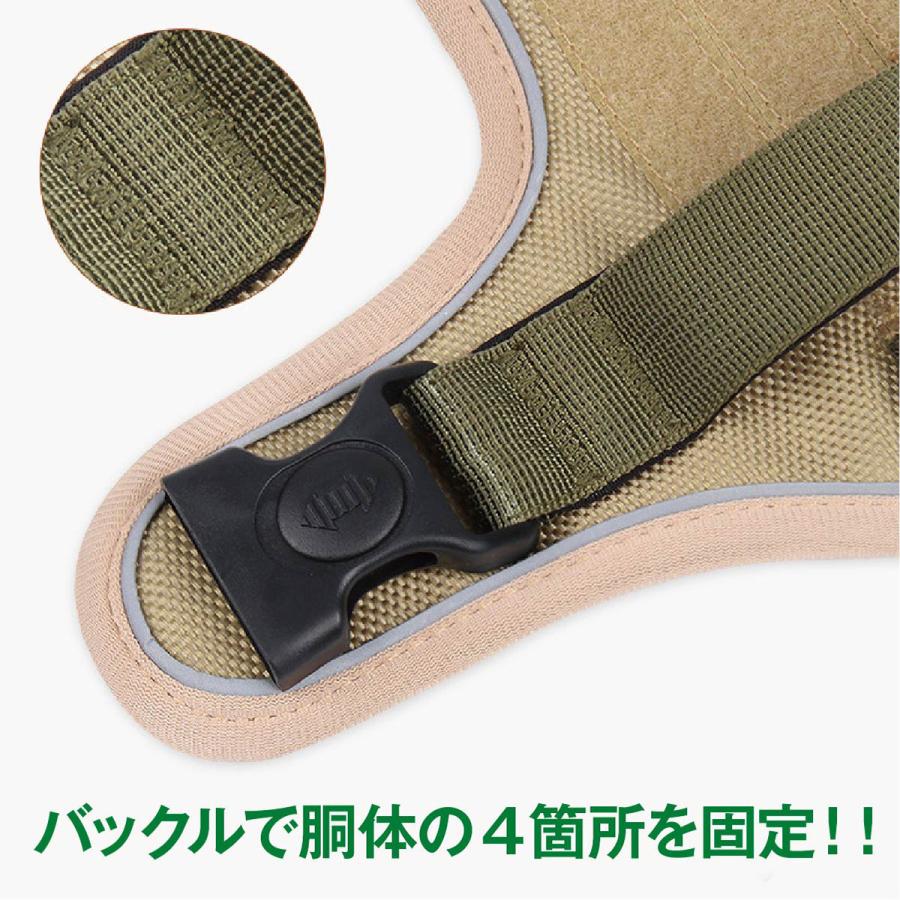 ハーネス かわいい 反射 小型犬 ドッグハーネス 大型犬 4サイズ dog-harness ベスト 中型犬 夜 ベスト型 犬用ハーネス 犬