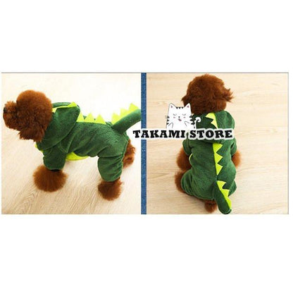 犬 服 犬服 犬の服 冬 犬用 秋冬 ドッグウェア 恐竜 可愛い ペットウェア ペット ワンちゃん 猫服 小型犬 中型犬 トイプードル 暖かい