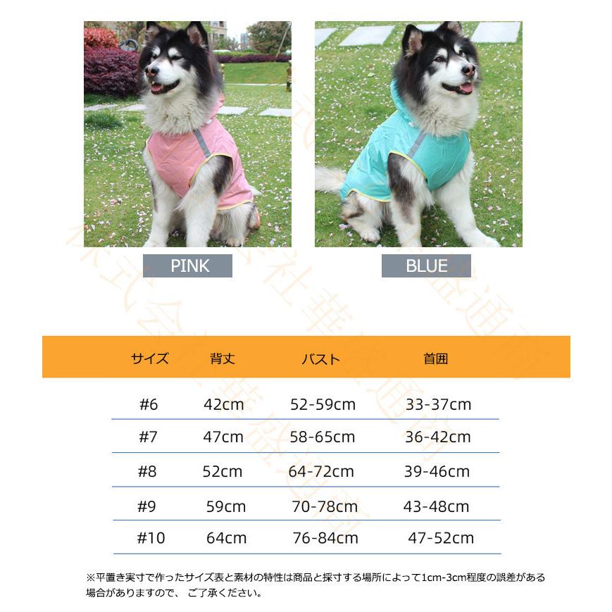 ドッグウエア 犬服 ペット服 ペットウエア 犬 愛犬 ペット レインコート防撥水 パーカー 雨 カラフル レイン ペットグッズ 洋服 秋 冬 シンプル カジュアル