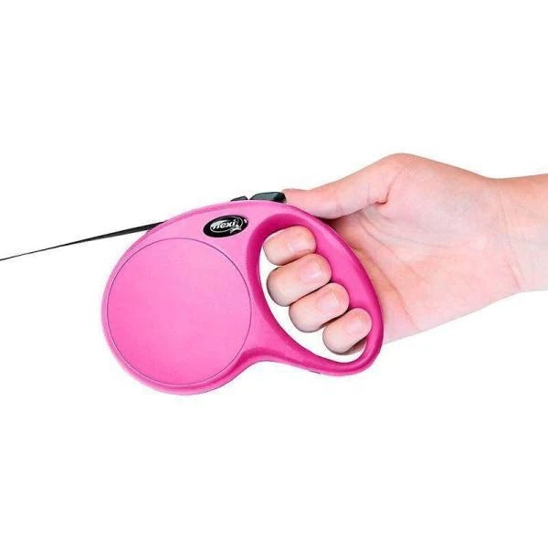 フレキシ (flexi) ニュークラシック テープ S(15kg未満) 5m ピンク 犬用リード