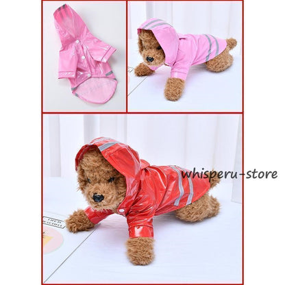 犬用レインコート レインコート 製品気質 小型犬 中型犬 犬屋 いぬ イヌ ワンちゃん レインウェア 雨具 カッパ