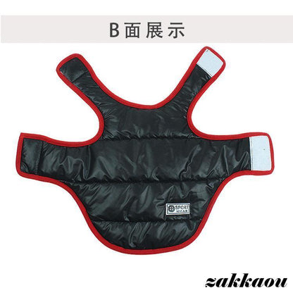 ペット用 ダウン風ベスト ドッグウェア ペットウェア 防寒 秋冬 お出掛け お散歩 ペット用品 犬用品 犬 猫 リバーシブル アウター 犬服 猫服 中綿 小型犬 中型犬