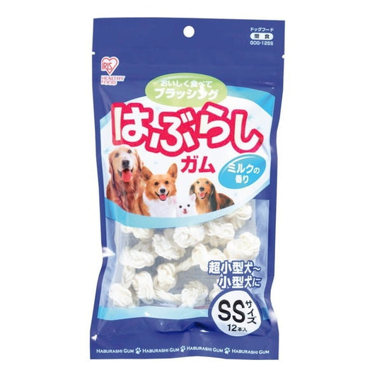 <a href="https://www.qoo10.jp/gmkt.inc/Search/brand.aspx?brandno=49458" target="_blank" class="title_brand" id="btn_brand" title="アイリスオーヤマ">アイリスオーヤマ</a>GOG-12SS 歯ぶらしガムSS 12本