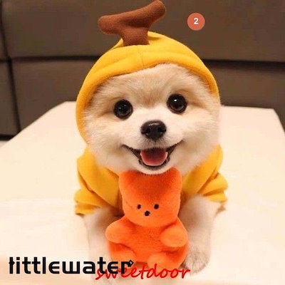 犬 服 フード 生地 暖かいドッグウェア パーカー クリスマス 仮装 りんご にんじん バナナ ペット服 ペット 犬 犬服 犬用 小型犬 コスチューム 秋冬 冬