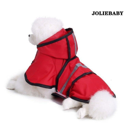 犬 レインコート 犬用レインコート レインウェア ドッグウェア カッパ 合羽 犬の服 フード付き 小型犬用 中型犬用 犬服 雨服 雨具 パーカー