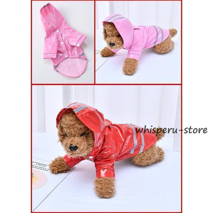 犬用レインコート レインコート 製品気質 小型犬 中型犬 犬屋 いぬ イヌ ワンちゃん レインウェア 雨具 カッパ