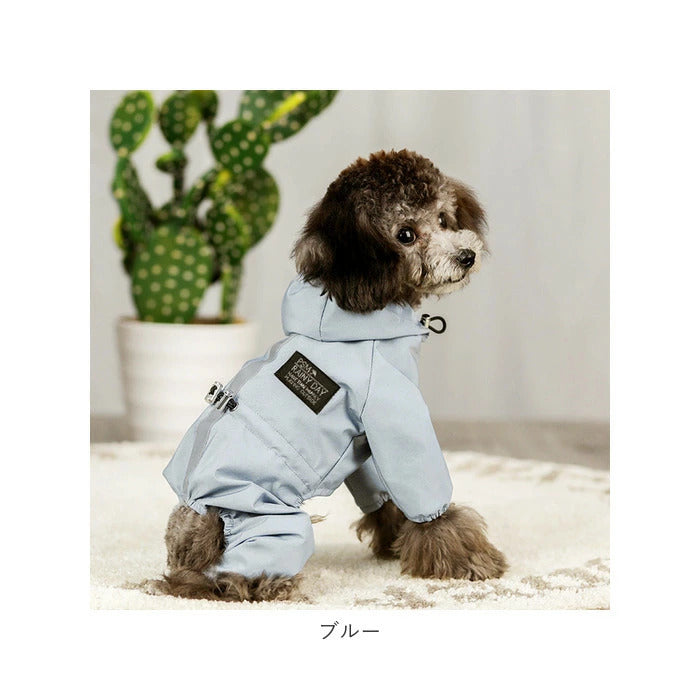 犬 レインコート 着せやすい 通販 小型犬 中型犬 可愛い s m l xl サイズ レインウェア
