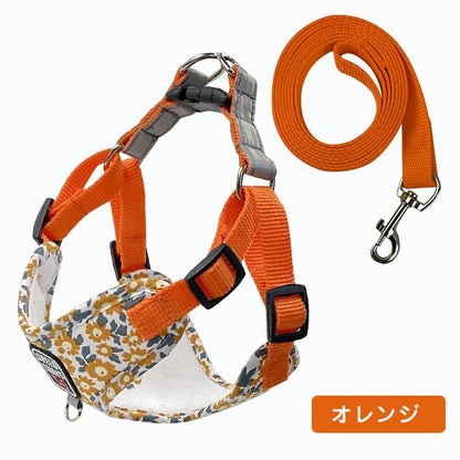 新商品プロモーション，数量限定 ソフトハーネス 犬用ハーネス リード セット 犬 ハーネス リード付き ペット用 胴輪 小型犬 中型犬 大型犬 反射 迷子防止 脱走防止 簡単装着 メッシュ 通気性ソ