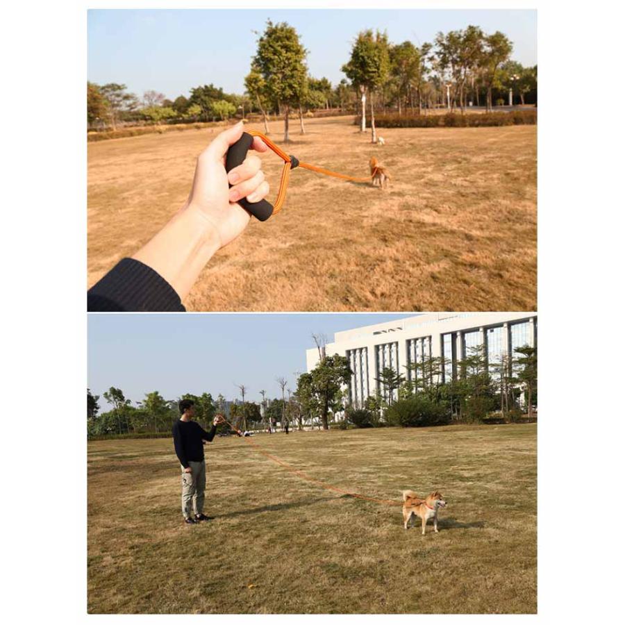 2件200円引きロングリード 犬 軽量 10m 牽引ロープ かわいい トレーニング 太さ8mm クライミングロープ 小型犬 中型犬 大型犬 おしゃれ 5m 犬用散歩リ
