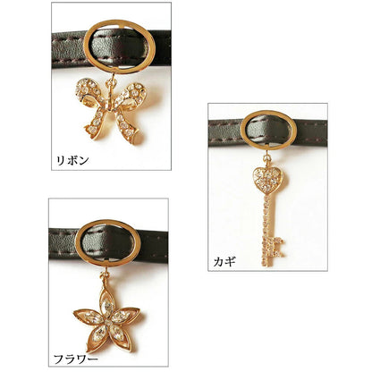 <a href="https://www.qoo10.jp/gmkt.inc/Search/brand.aspx?brandno=121124" target="_blank" class="title_brand" id="btn_brand" title="MELODY ACCESSORY">MELODY ACCESSORY</a>犬用 ネックレス 首輪 チョーカー ドッグアクセサリー 日本製 フラワー 鍵 りぼん リボン 送料無料 調節可能 犬 いぬ ねこ 猫 ペット シンプル 小型犬 中型犬 かわ