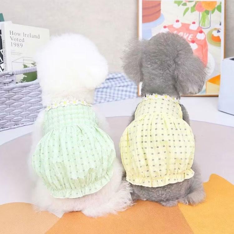 お得な商品 犬服 かわいい バルーン ドレス 犬洋服 猫服 猫 ワンピース 猫用 犬の服 犬用服 ペット服 キャミソール 犬 透け感 夏 春夏 犬服夏 着せやすい大好評