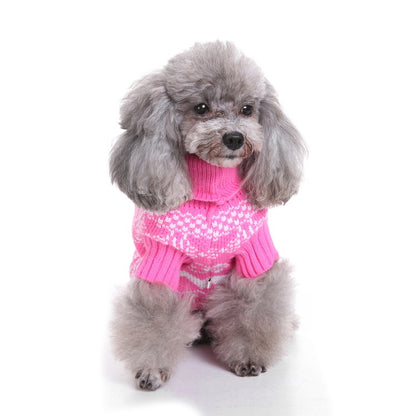 2023年新作入荷　ペット服 犬　服　Tシャツ ドッグウェア犬服クリスマス衣雪花セーターハロウィンペット服セーターヘラジカ衣犬セーター