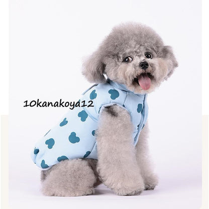 犬服 犬の服 保温 ジャケット 裏起毛チョッキ ベスト ボアベスト 犬 ベスト 防寒 重ね着 ペットウェア ドッグウェア ペット冬服 暖かい 秋冬洋服 小型犬