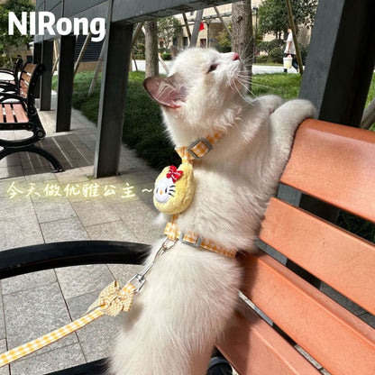 メガ割猫牽引ロープ工字型猫チェーン猫首輪猫ロープ牽引ロープ猫ロープ犬ロープの散歩を防ぐ小型犬978